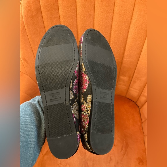 Toms Brand Women’s Darcy Flat Metallic Rose/Black Size 8.5 - Picture 3 of 4